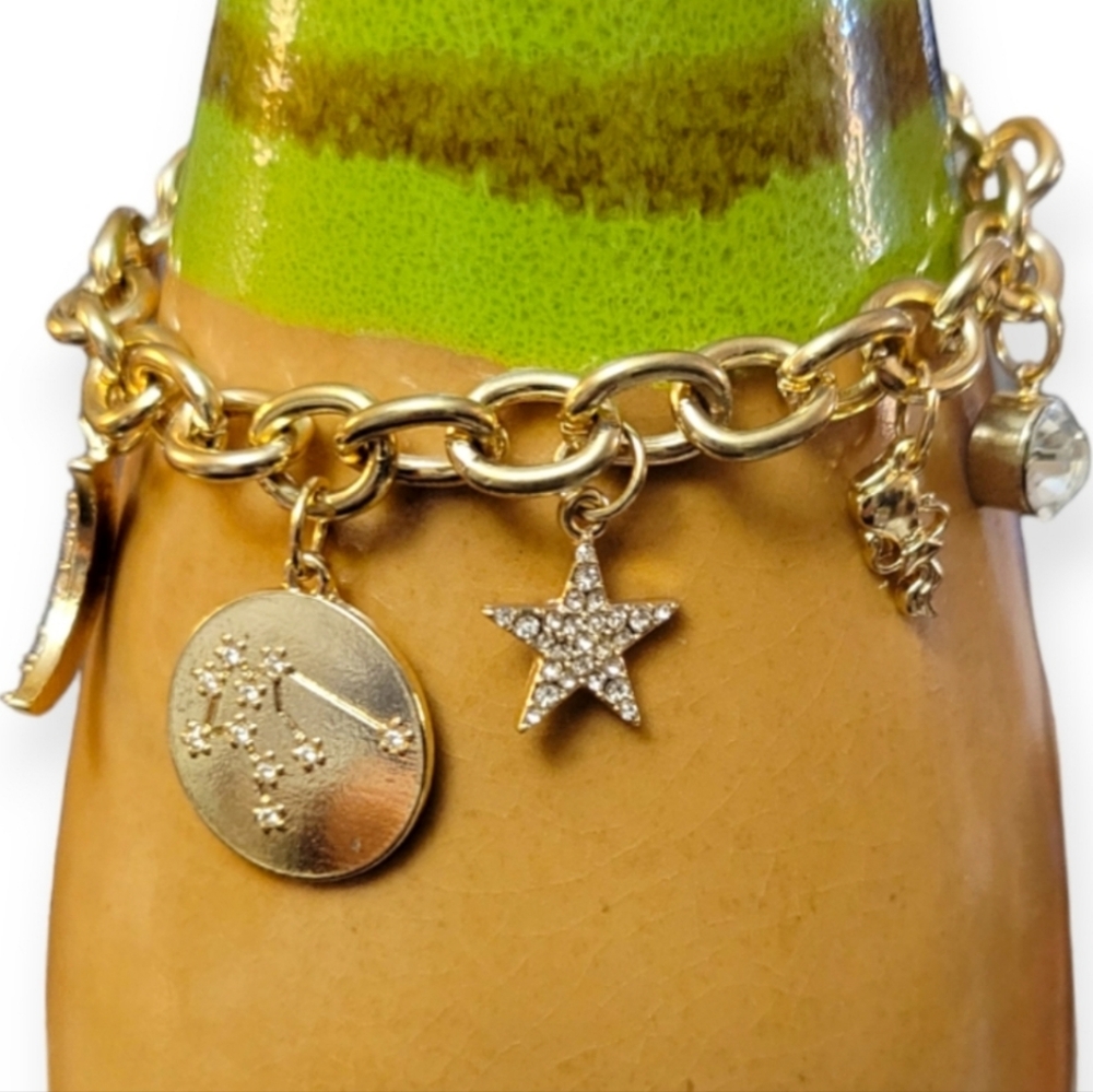 Aquarius Charm Bracelet ✨️